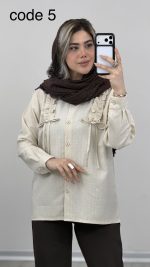 شومیز مدل یارناز کد 09625 B-14 - Image 4