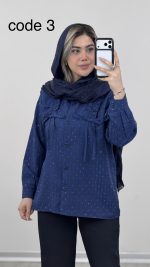 شومیز مدل یارناز کد 09625 B-14