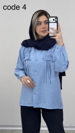 شومیز مدل یارناز کد 09625 B-14 - Image 2