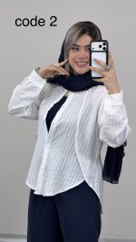 شومیز مدل پریزاد کد09630 A-1 - Image 10