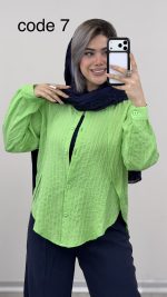 شومیز مدل پریزاد کد09630 A-1 - Image 8