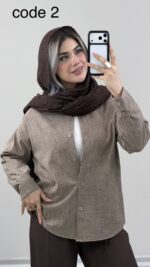 شومیز مدل ایلماه کد 09430 - Image 8