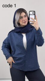 شومیز مدل ایلماه کد 09430 - Image 5