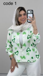 شومیز مدل جولیا‌ کد 09664 A_13 - Image 5