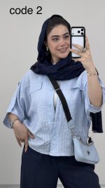شومیز مدل زری کد 09637 A-9