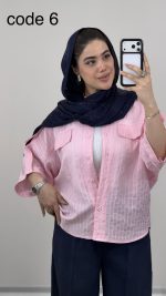 شومیز مدل زری کد 09637 A-9 - Image 6