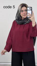 شومیز مدل تی تی کد 09641 B-5