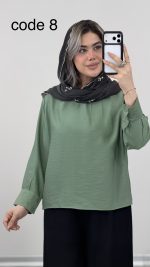 شومیز مدل تی تی کد 09641 B-5 - Image 8
