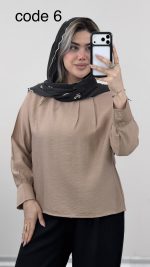 شومیز مدل تی تی کد 09641 B-5 - Image 9