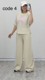 تیشرت و شلوار پاپیون کد 09667  A-15 - Image 5