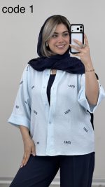 شومیز مدل آدلی کد 09668 A-7 - Image 6