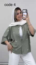 شومیز مدل آدلی کد 09668 A-7