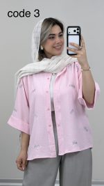 شومیز مدل آدلی کد 09668 A-7 - Image 2