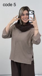 شومیز مدل مهسان کد 09648 A_7