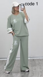 تیشرت و شلوار شنل کد 09674 A-9 - Image 9
