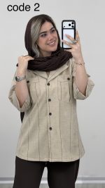 شومیز مدل ماهتیسا کد 09649 A-12 - Image 5