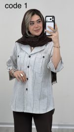شومیز مدل ماهتیسا کد 09649 A-12 - Image 4