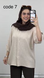 شومیز پلنگی مدل تکتم کد 09439 - Image 7