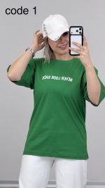 تیشرت NEVER کد 09635 B-15 - Image 6