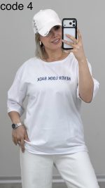 تیشرت NEVER کد 09635 B-15 - Image 2