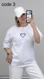 تیشرت قلب کد 09633 B-11
