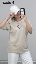 تیشرت قلب کد 09633 B-11 - Image 5