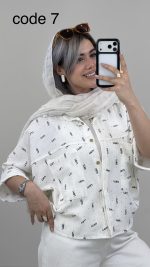 شومیز مدل ساغر کد 09684 A-1 - Image 8