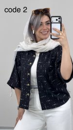 شومیز مدل ساغر کد 09684 A-1 - Image 9