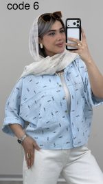 شومیز مدل ساغر کد 09684 A-1 - Image 6