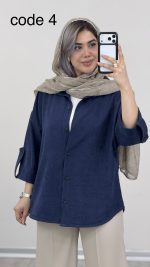 شومیز سیلک مدل رومیسا کد 09686 B-15 - Image 7