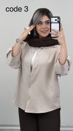 شومیز سیلک مدل رومیسا کد 09686 B-15 - Image 2