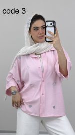 شومیز قلبی کد 09690 A-4 - Image 7