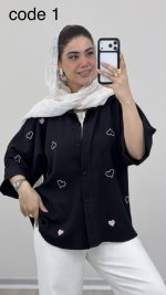 شومیز قلبی کد 09690 A-4 - Image 4