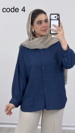 شومیز مدل فروغ کد 09700 A-11