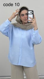 شومیز مدل فروغ کد 09700 A-11 - Image 4