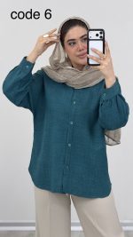 شومیز مدل فروغ کد 09700 A-11 - Image 3
