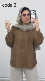 شومیز مدل فروغ کد 09700 A-11 - Image 5