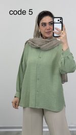 شومیز مدل فروغ کد 09700 A-11 - Image 2