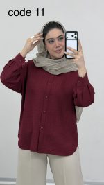 شومیز مدل فروغ کد 09700 A-11 - Image 7
