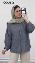 شومیز مدل فروغ کد 09700 A-11 - Image 8