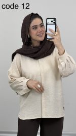 شومیز مدل فروغ کد 09700 A-11 - Image 14