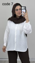 شومیز مدل فروغ کد 09700 A-11 - Image 9