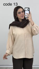 شومیز مدل فروغ کد 09700 A-11 - Image 13