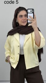 شومیز سیلک مدل ژالین کد 09646