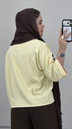 شومیز سیلک مدل ژالین کد 09646 - Image 3