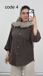شومیز سیلک مدل ویستا کد  09685 B-14
