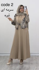 کت و سارافون مزونی مدل چکامه کد 09688 A-13 - Image 3
