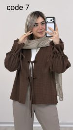 شومیز عروسکی مدل نیلماه کد 09647 - Image 4