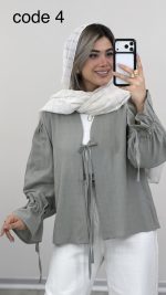 شومیز عروسکی مدل نیلماه کد 09647 - Image 7