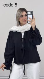 شومیز عروسکی مدل نیلماه کد 09647 - Image 6